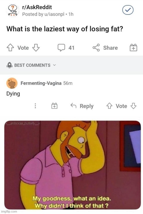 WHY DIDNT I THINK OF THAT? | image tagged in why didnt i think of that,cursed comments,cursed | made w/ Imgflip meme maker