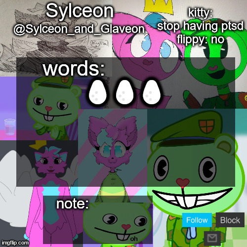goofy aah flippy and kitty template | 🥚🥚🥚 | image tagged in goofy aah flippy and kitty template | made w/ Imgflip meme maker
