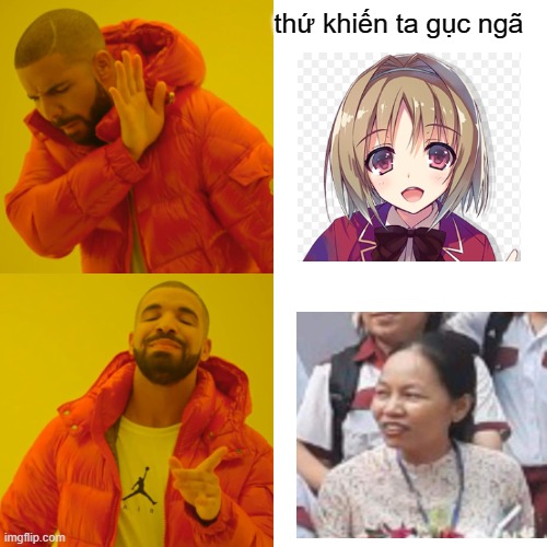 Drake Hotline Bling Meme | thứ khiến ta gục ngã | image tagged in memes,drake hotline bling | made w/ Imgflip meme maker