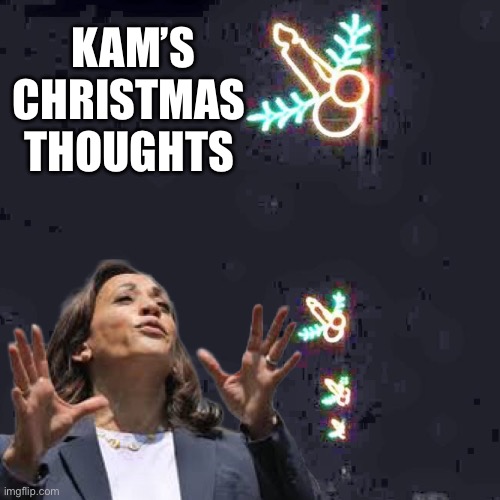 Kam’s Xmas | KAM’S
CHRISTMAS 
THOUGHTS | image tagged in memes,funny | made w/ Imgflip meme maker
