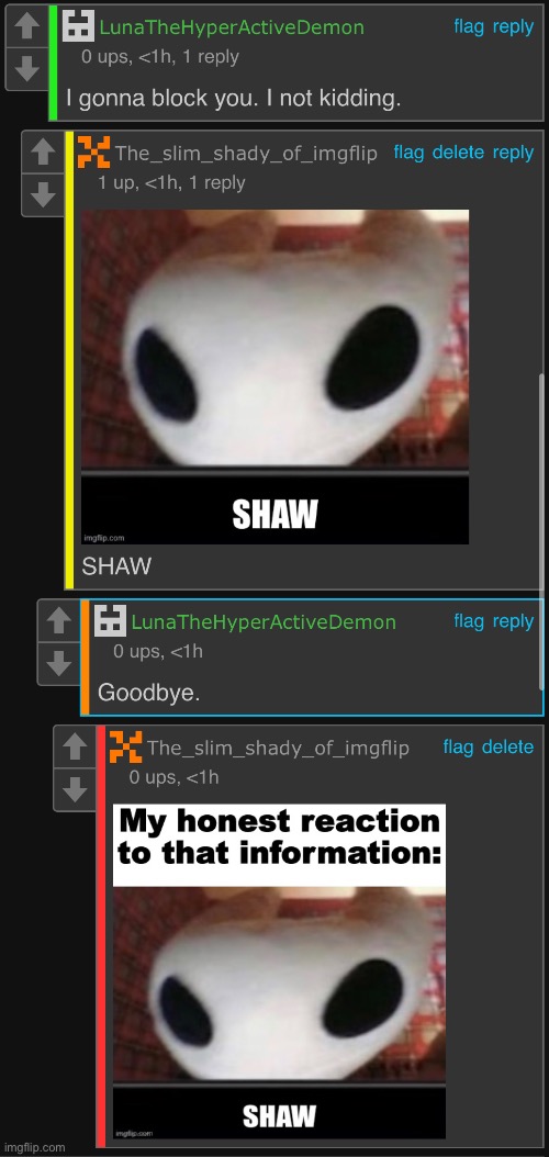 SHAW | made w/ Imgflip meme maker