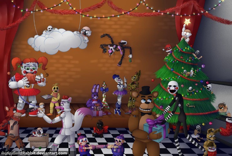 rate my google background | image tagged in fnaf,christmas | made w/ Imgflip meme maker