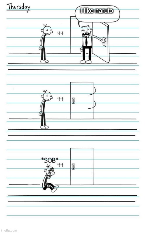 I'm Not Gay Greg Blank | i like naruto | image tagged in i'm not gay greg blank | made w/ Imgflip meme maker