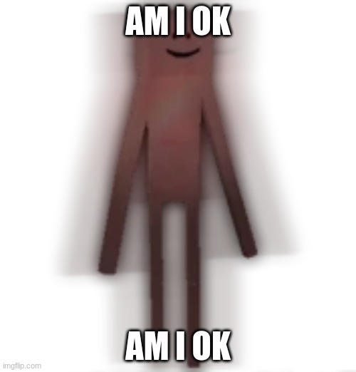 am i ok | AM I OK; AM I OK | image tagged in am i ok | made w/ Imgflip meme maker