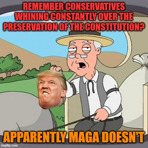 Pepperidge Farm Remembers Meme | REMEMBER CONSERVATIVES WHINING CONSTANTLY OVER THE PRESERVATION OF THE CONSTITUTION? APPARENTLY MAGA DOESN'T | image tagged in memes,pepperidge farm remembers | made w/ Imgflip meme maker