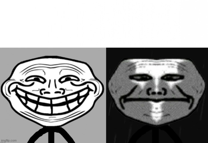 Trollge Becomes Uncanny | image tagged in trollge becomes uncanny | made w/ Imgflip meme maker