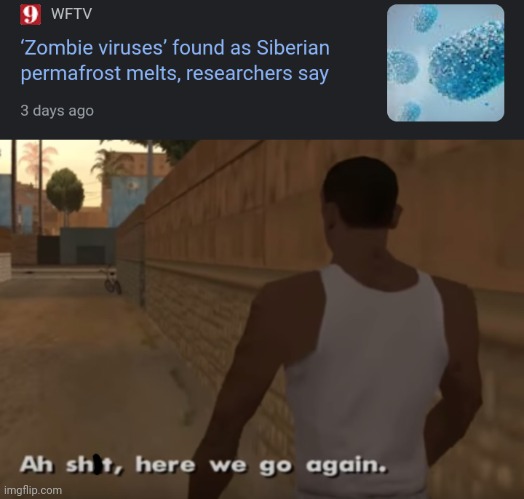 Oh no... | image tagged in ah s it here we go again,coronavirus | made w/ Imgflip meme maker