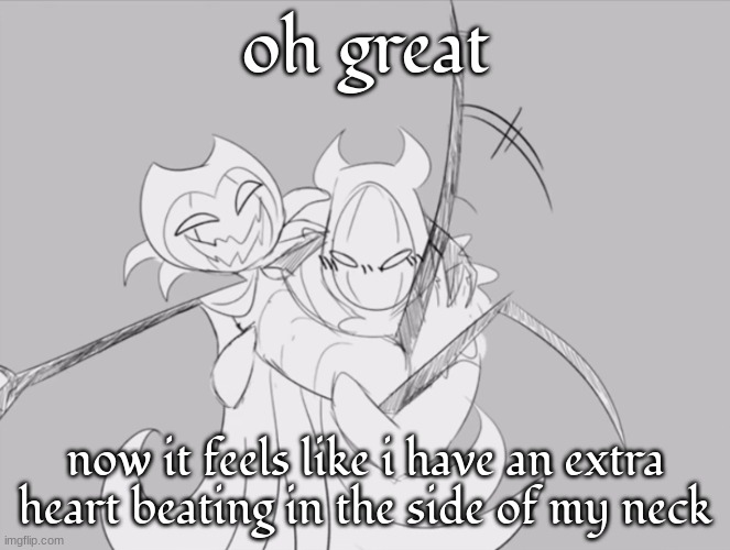 no homo | oh great; now it feels like i have an extra heart beating in the side of my neck | image tagged in no homo | made w/ Imgflip meme maker