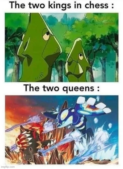 true tho | image tagged in chess,pokemon,metapod | made w/ Imgflip meme maker