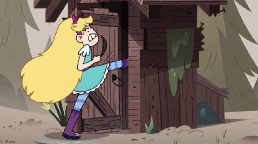 Star Kicks the Door | image tagged in star butterfly,memes,door,svtfoe,star vs the forces of evil,kicking | made w/ Imgflip meme maker