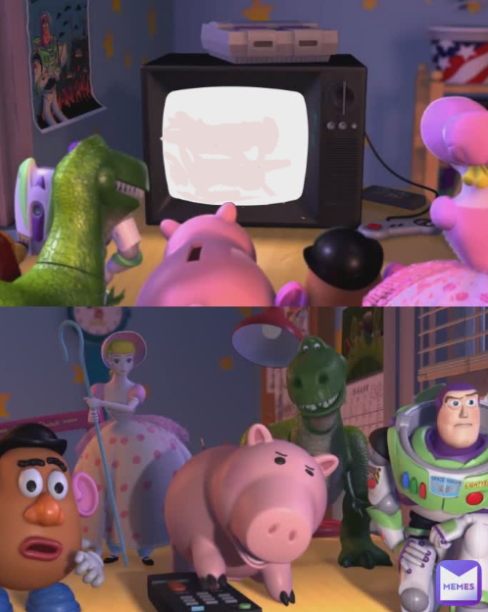 High Quality Toy Story reaction Blank Meme Template
