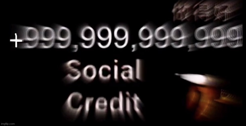 -999,999,999,999 social credit | image tagged in -999 999 999 999 social credit | made w/ Imgflip meme maker
