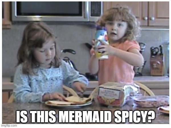 IS THIS MERMAID SPICY? | made w/ Imgflip meme maker