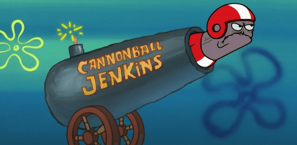 Cannonball Jenkins Blank Meme Template