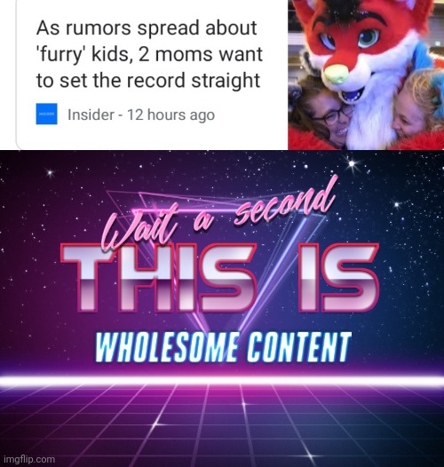 Wholesomeness 100% | image tagged in wait a second this is wholesome content,furry,news,majira strawberry,wholesome | made w/ Imgflip meme maker