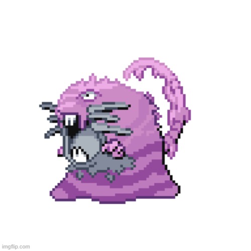 Mukicate [Raticate Muk fusion] | made w/ Imgflip meme maker