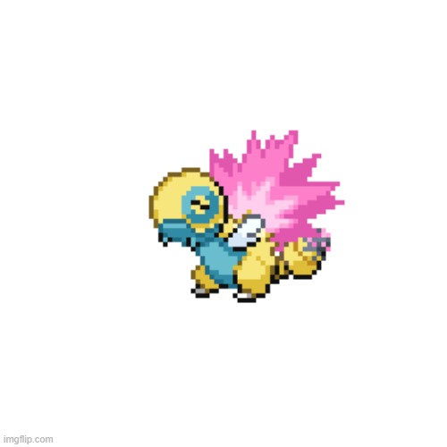 Cyndasparce [Dunsparce Cyndaquil fusion] | made w/ Imgflip meme maker