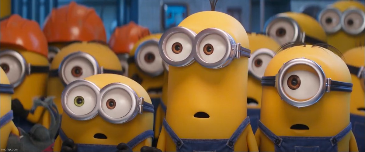 Minions Surprised & Fired | image tagged in minions surprised fired | made w/ Imgflip meme maker