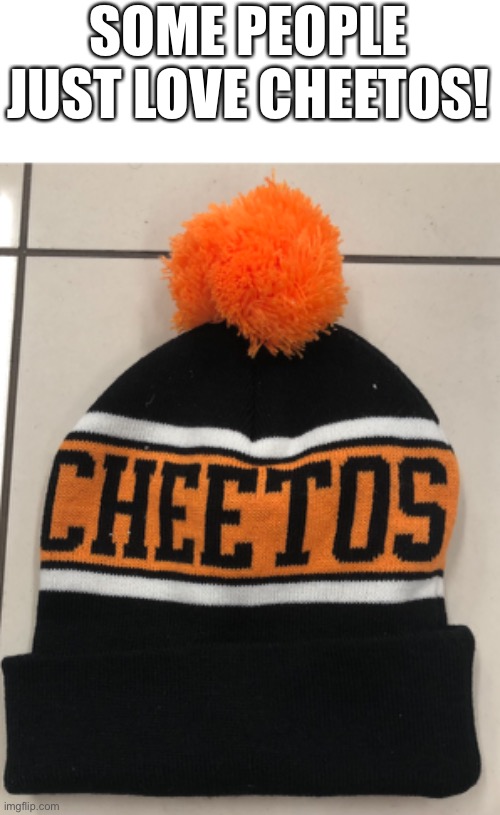 Found this at Burlington, lmao |  SOME PEOPLE JUST LOVE CHEETOS! | image tagged in cheetos,what is this,wow,omg | made w/ Imgflip meme maker