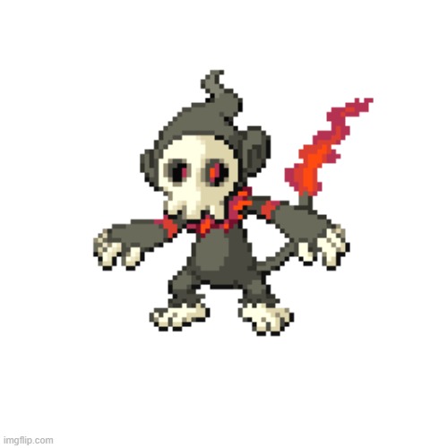 Duskferno [Duskull Monferno fusion] | made w/ Imgflip meme maker