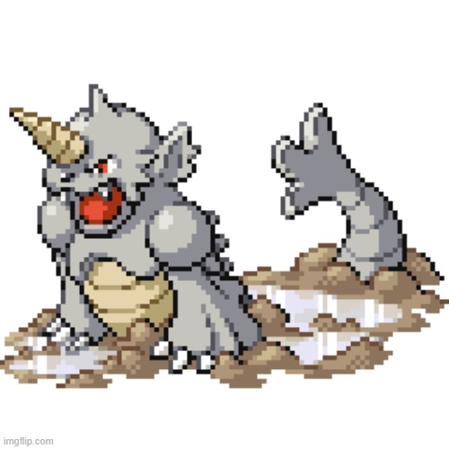 Rhygong [Rhydon Dewgong fusion] | made w/ Imgflip meme maker