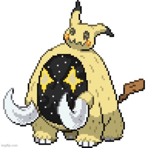 Mimiswine [Mimikyu Mamoswine fusion] | made w/ Imgflip meme maker