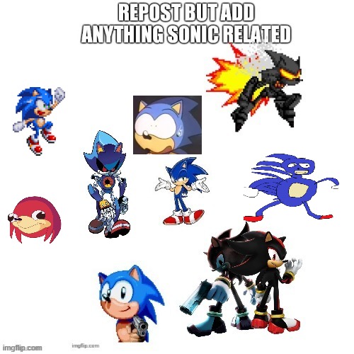 Here ya go! | image tagged in sonic the hedgehog | made w/ Imgflip meme maker