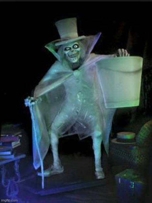Hatbox Ghost | image tagged in hatbox ghost | made w/ Imgflip meme maker