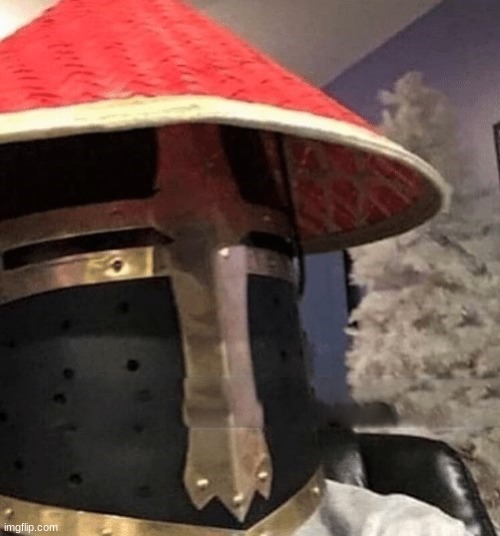 Ching Chong Crusader | image tagged in ching chong crusader | made w/ Imgflip meme maker