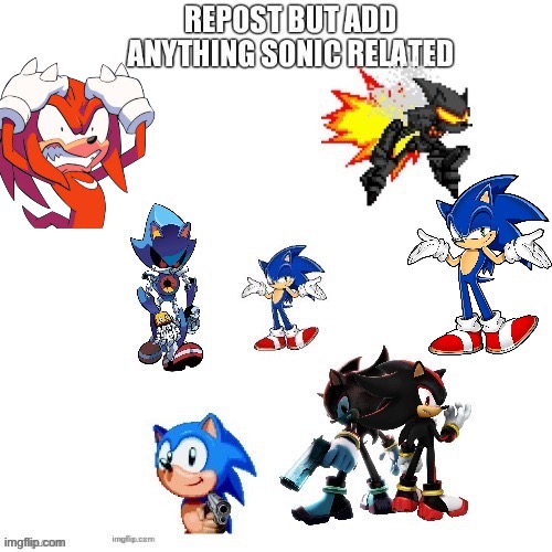 Not mine | image tagged in sonic the hedgehog,knuckles | made w/ Imgflip meme maker