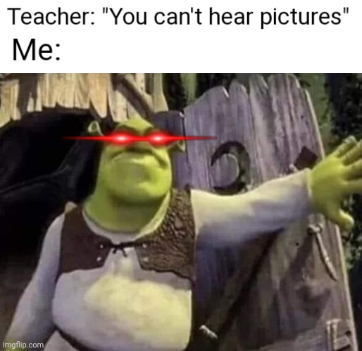 some...B O D Y | image tagged in shrek,you can't hear pictures,outhouse,all star,smash mouth,argument | made w/ Imgflip meme maker