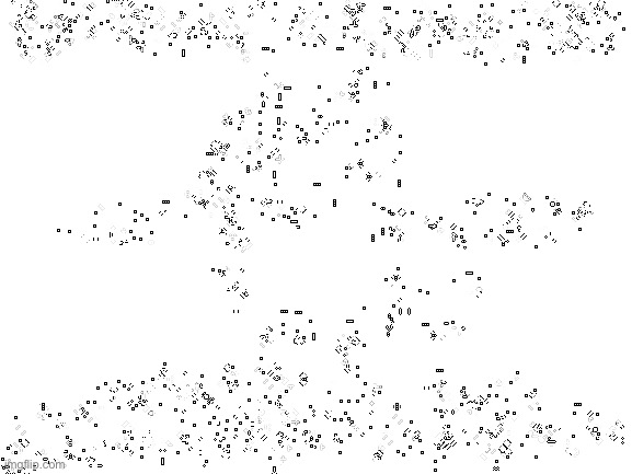 so I turned another “repost for/don’t repost for” image into Conway’s Game of Life because why the fuсk not | made w/ Imgflip meme maker
