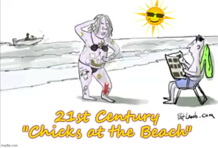 Pulling at the Beach ! | image tagged in 21st century | made w/ Imgflip meme maker