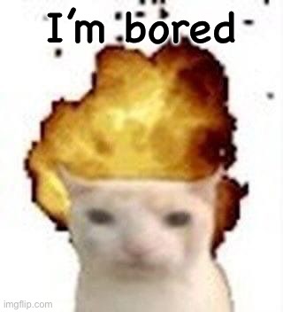 I’m bored | made w/ Imgflip meme maker