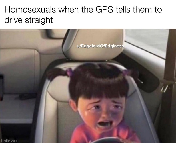 waaaa waaa i dont wanna gps lady waaa | image tagged in straigh | made w/ Imgflip meme maker