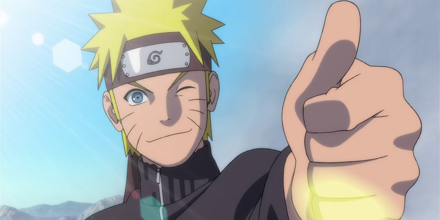 High Quality Naruto with a thumbs up Blank Meme Template