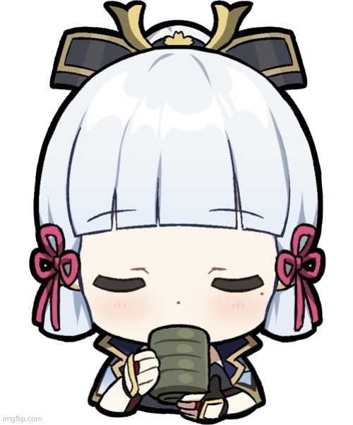 Me fr | image tagged in ayaka sipping | made w/ Imgflip meme maker