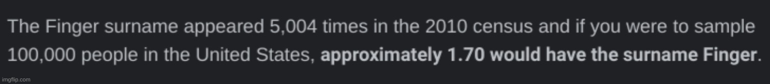 The Kid named Finger is Real | made w/ Imgflip meme maker