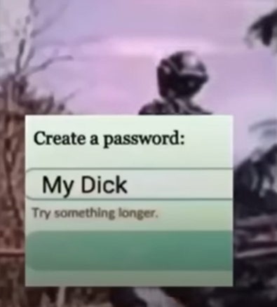 High Quality create a password Blank Meme Template