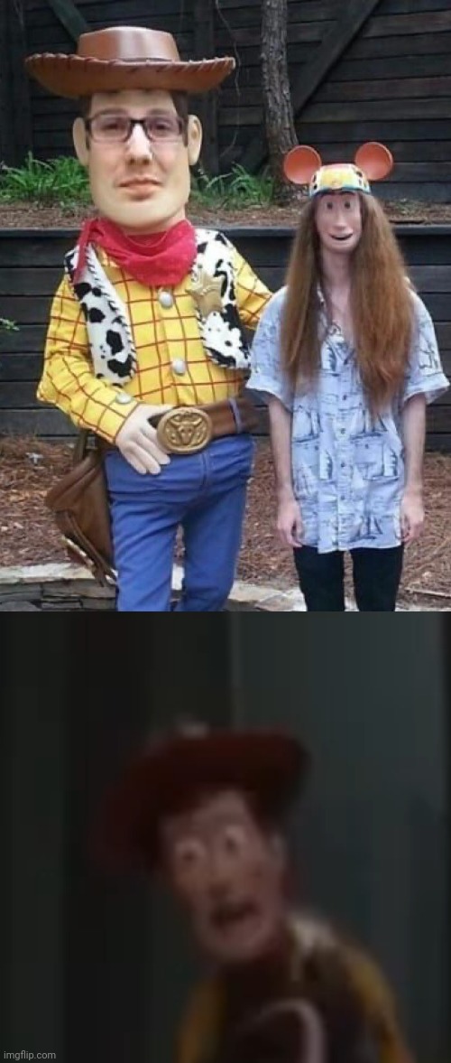 Woody face swap | image tagged in screaming woody,woody,face swap,cursed image,memes,meme | made w/ Imgflip meme maker
