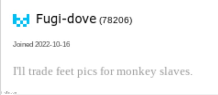 Inspect tool 13: Fugi-dove | made w/ Imgflip meme maker