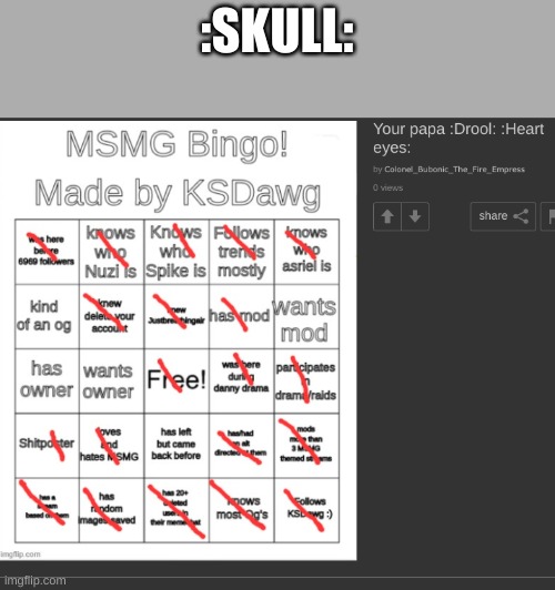 :SKULL: | made w/ Imgflip meme maker