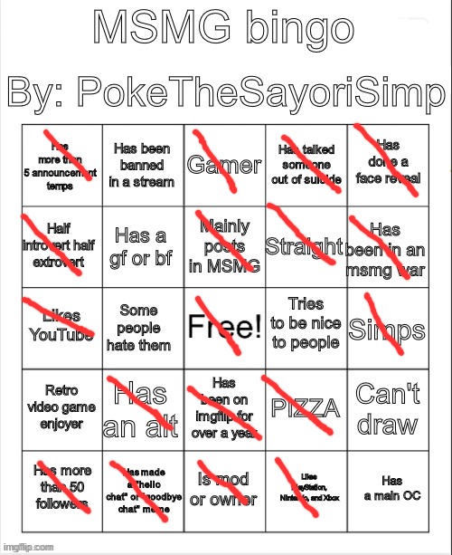 I call your dad "Daddy" too  | image tagged in msmg bingo by poke | made w/ Imgflip meme maker