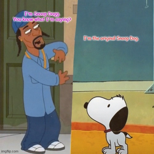 Original Snoop Dog | image tagged in funny memes | made w/ Imgflip meme maker