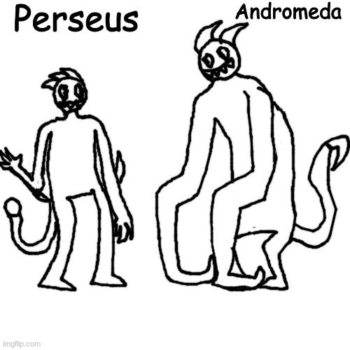 mates | Perseus; Andromeda | made w/ Imgflip meme maker