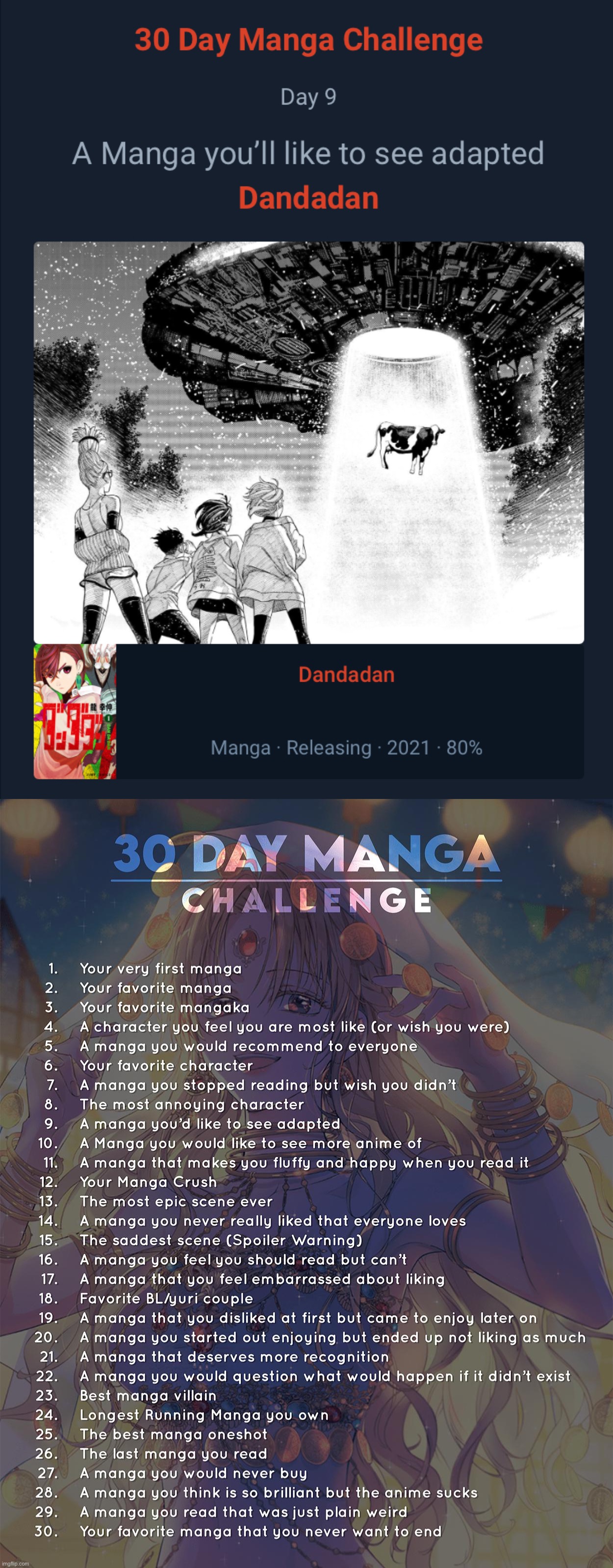 image tagged in 30 day manga challenge | made w/ Imgflip meme maker