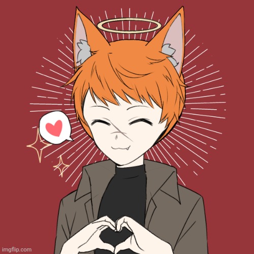Calm fox boy, wanna name him? Pls no arguing about it. | image tagged in cute,wholesome,calm | made w/ Imgflip meme maker