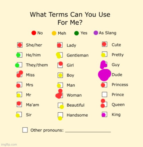 Eh | image tagged in pronouns sheet | made w/ Imgflip meme maker