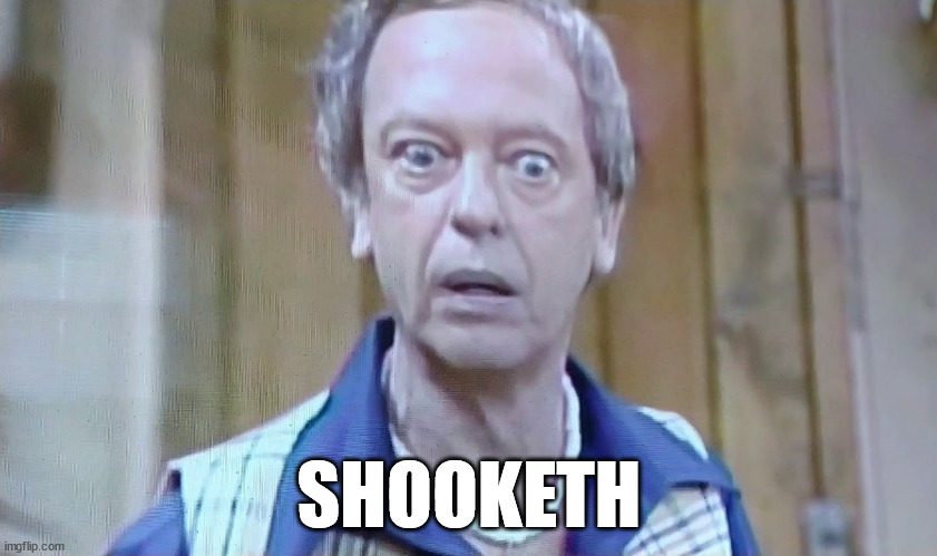 SHOOKETH | SHOOKETH | image tagged in shooketh,ferley,don knotts,funny,shocked,surprised | made w/ Imgflip meme maker