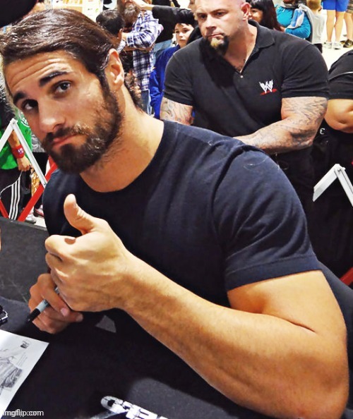 Seth Rollins thumbs up | image tagged in seth rollins thumbs up | made w/ Imgflip meme maker